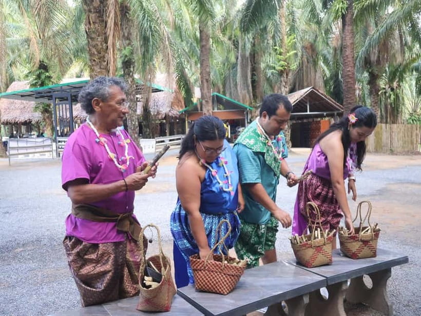 Krabi: Elephant Feeding Program with Traditional Thai Dress - Key points at a glance