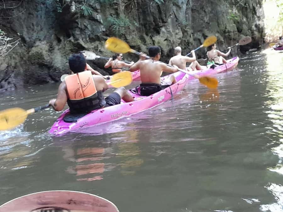 Krabi: Half-Day Kayak Adventure at Ao Thalane - Physical effort, heat, and who should book