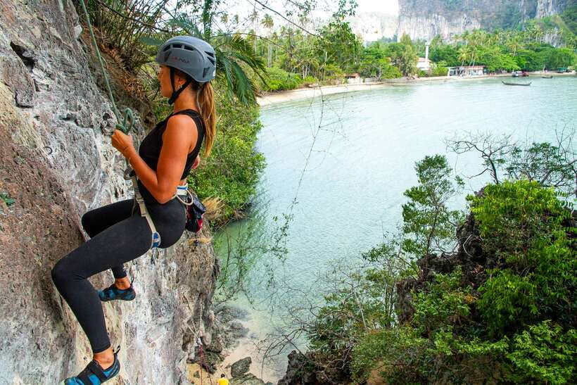 Krabi: Half-Day Rock Climbing Introduction at Railay Beach - Railay’s limestone makes a memorable first climb