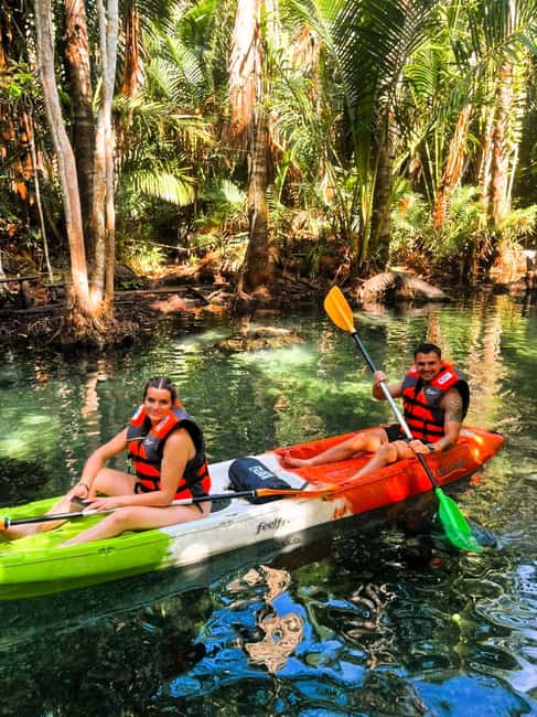 Krabi: Hidden Mirror Lake Kayak, Swim & Easy Nature Activity - Getting on the water at a beginner’s pace