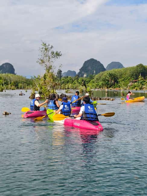 Krabi: Hidden Mirror Lake Kayak, Swim & Easy Nature Activity - The Ao Nang pickup keeps the morning simple