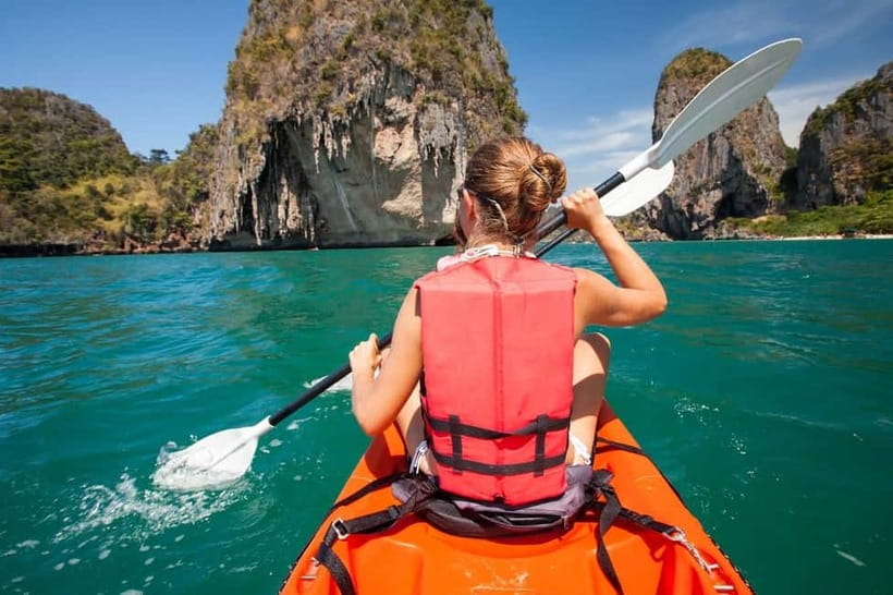 Krabi: Hong Island Longtail Boat & Kayak Tour w Buffet Lunch - Snorkeling around Koh Daeng