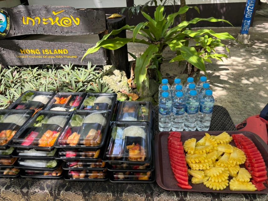 Krabi: Hong Island Tour by Longtail Boat with Kayak Option - Koh Lao Lading and the beach lunch