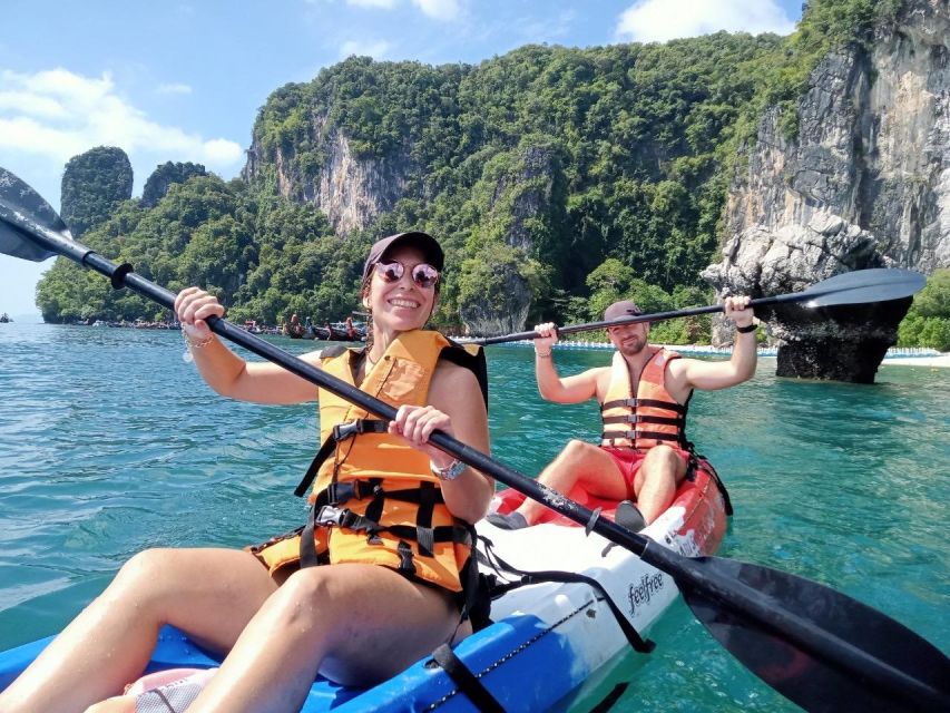 Krabi: Hong Island Tour by Longtail Boat with Kayak Option - The 360-degree viewpoint above Hong Island