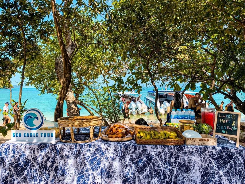Krabi: Hong Islands Day Trip by Speedboat with Lunch - Pickup areas and the six-hour schedule
