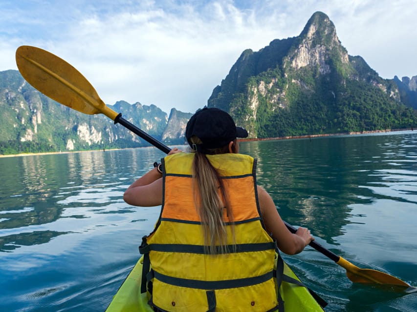Krabi: Kayak Adventure through Ao Thalane Mangrove Forest - Getting into the kayak and finding your rhythm