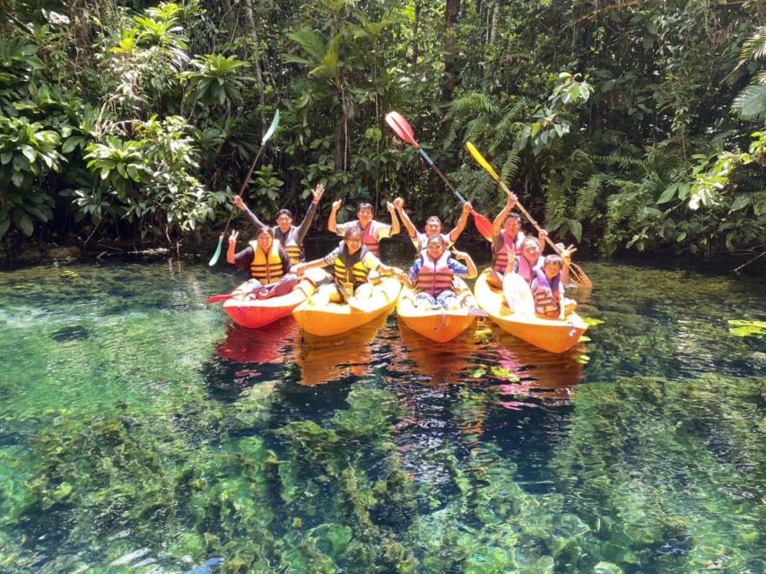 Krabi: Khlong Nam Sai Lagoon with Kayaking & Optional ATV - The clear spring and swimming stop