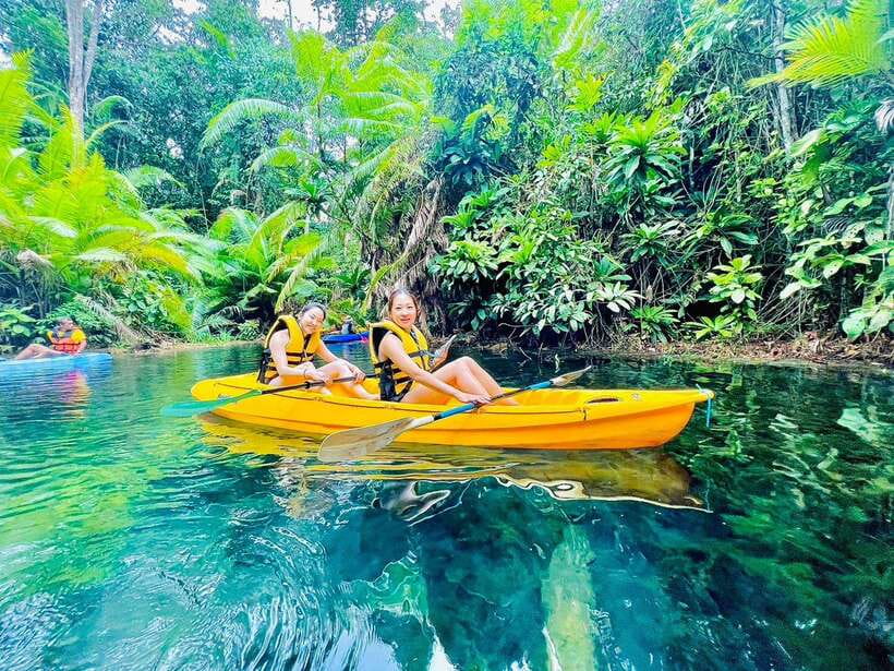 Krabi: Klong Root (Crystal lake) Kayaking tour - Launching at the community forest