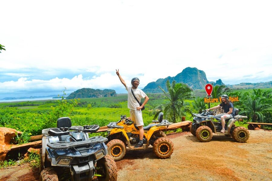 Krabi: Nature View Point Off-Road ATV Adventure - Through Rubber Trees, Farms, and Fruit Orchards