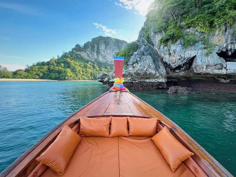 Krabi: Railay Phra Nang & Diamond Cave Sunset Plankton Tour - The dark-water plankton experience