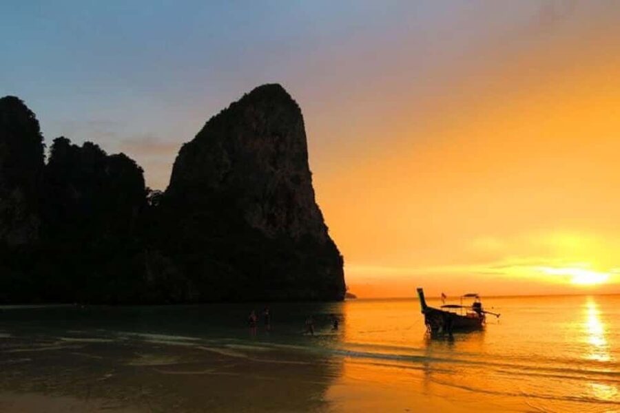 Krabi: Railay Sunset and Bioluminescent Plankton Tour - Sunset without a packed schedule