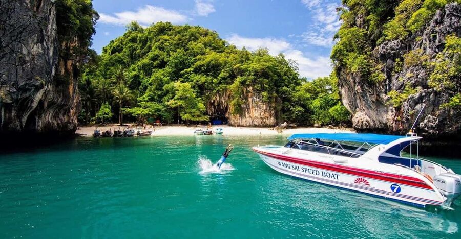 Krabi's Hong Island Speed Boat Blast with 360° Viewpoint - Food, snorkeling, and what to pack