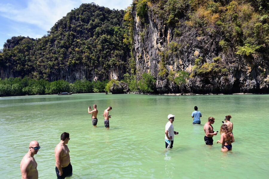 Krabi's Hong Island Speed Boat Blast with 360° Viewpoint - Hong Island beach, lunch, and free time