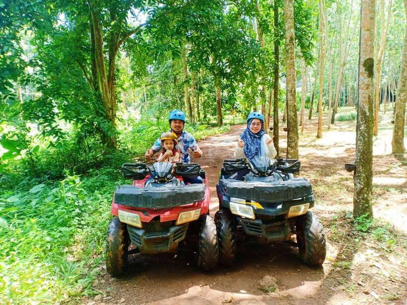 Krabi: Saitai Mountain Tail ATV Adventure - Rain, refreshments, and the return to your hotel