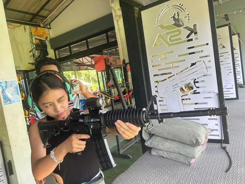 Krabi shooting range(.22 LRM4, .10 bullet) - Who should book this activity?