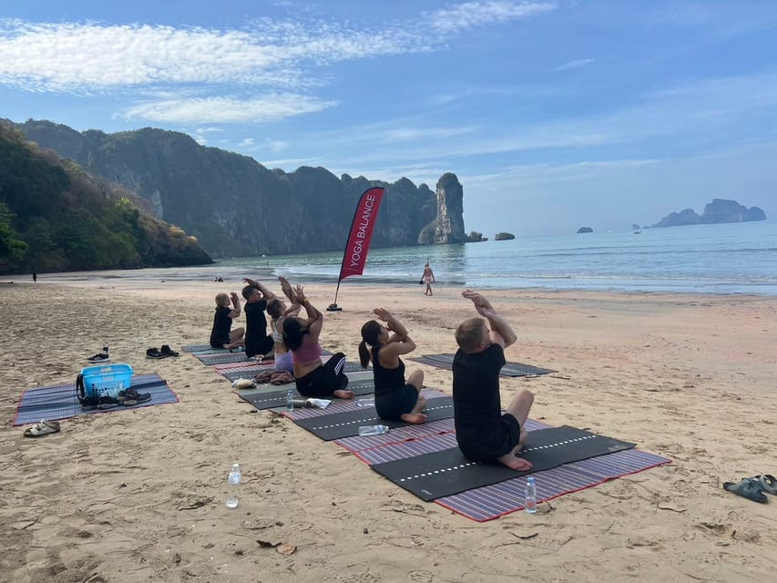 Krabi: Sunrise Yoga Balance Join-in Class - Small details that make the morning easier