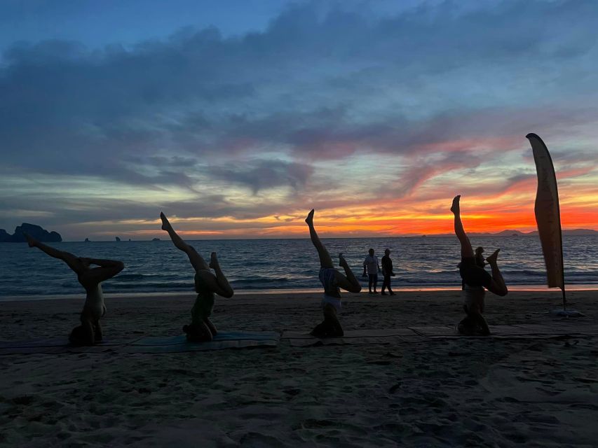 Krabi: Sunset Yoga Balance Join-in Class - The first movements: a class for mixed abilities