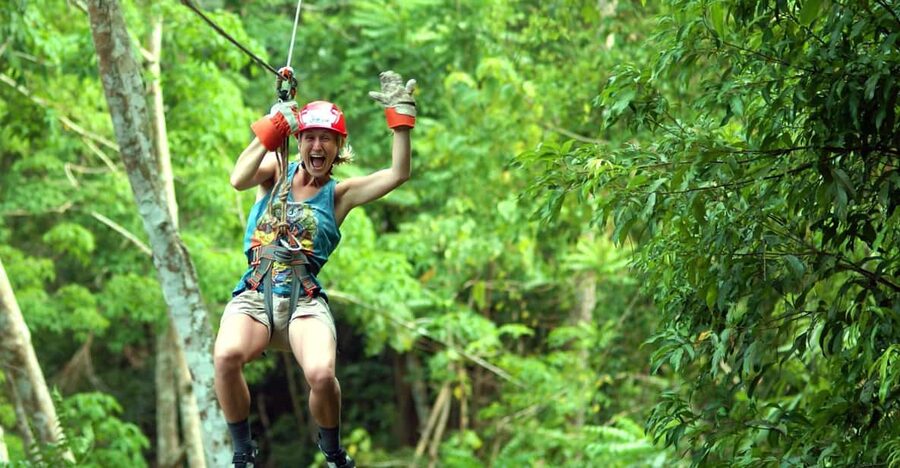 Krabi: Zipline, ATV & Top Rope Climbing Experience - Starting with pickup and a proper safety briefing