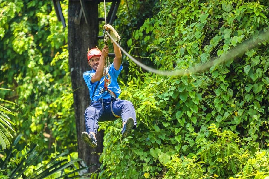 Krabi: Zipline, ATV & Top Rope Climbing Experience - Heat, weather, and physical demands