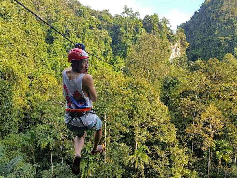 Krabi: Ziplining with Abseiling and Rock Climbing Options - Choosing between five packages
