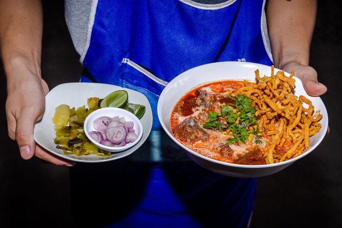 Lanna Kingdom Chiang Mai Food Tour with 15+ Tastings - Six food stops and a red songthaew
