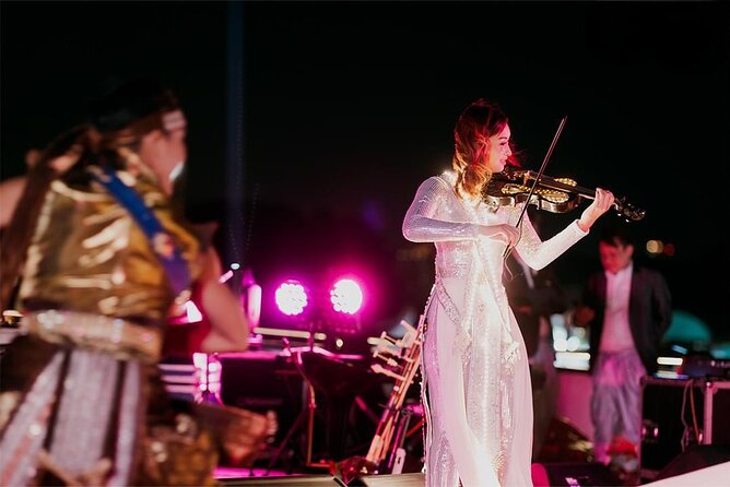 Luxury Dinner Cruise with Guide and Transfer (Opt. Executive Van) - Live music changes the mood