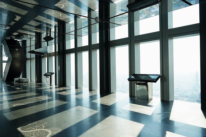 Mahanakhon SKY WALK Ticket with Pick-up - Bangkok's Highest Observation Deck - Indoor views and augmented reality displays