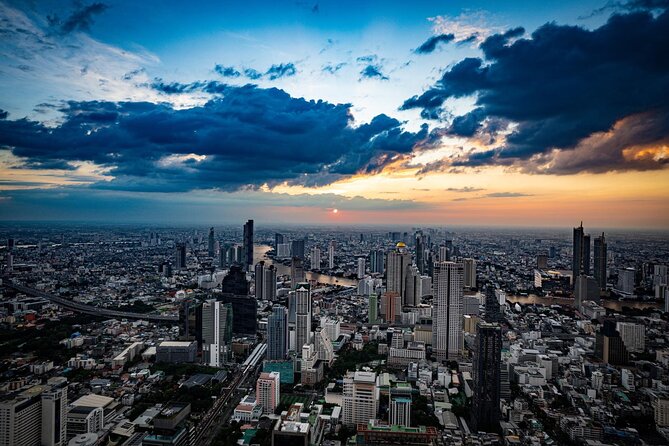 Mahanakhon Sky Walk Tour in Bangkok - Bangkok from 314 meters above Silom