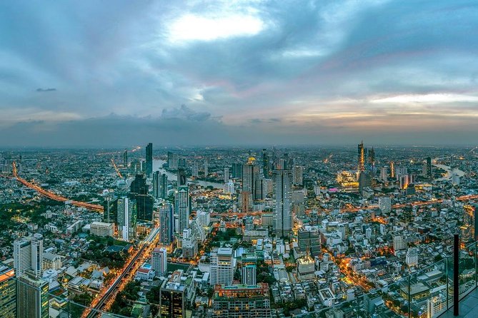 Mahanakhon Sky Walk Tour in Bangkok - The outdoor deck and rooftop SkyWalk