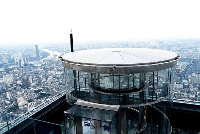 Mahanakhon Skywalk Tower Tickets - The 74th-floor indoor deck helps you read the city