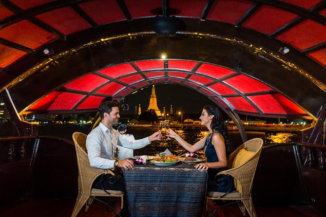 Manohra 5-Star Luxury Dinner Cruise with Pre-Canapés in Bangkok - Daylight, sunset, or full darkness?