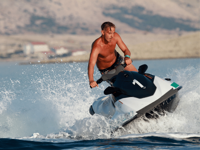 Pattaya Beach: Jet Ski Adventure - Starting at the Manta Marina sign