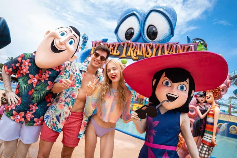 Pattaya: Columbia Pictures Aquaverse Entry Ticket - Planning your day across seven film zones