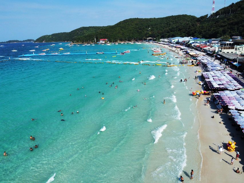 Pattaya: Coral Island & Sak Island Adventure Trip - Parasailing at Manta Marina Pattaya