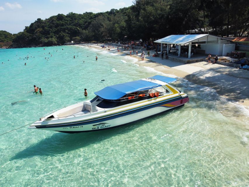 Pattaya: Coral Island & Sak Island Adventure Trip - Coral Island and lunch at Tawean Beach
