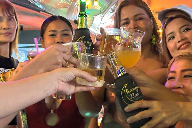 Pattaya: Rooftop, Nightclubs, Nightmarket & Walking Street - Byblos Beach Club and the welcome drink