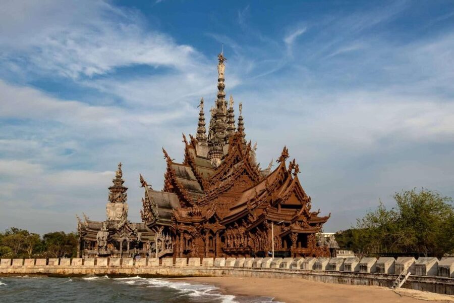 Pattaya: The Sanctuary of Truth Admission Ticket - Seeing the carvings after the guide leaves