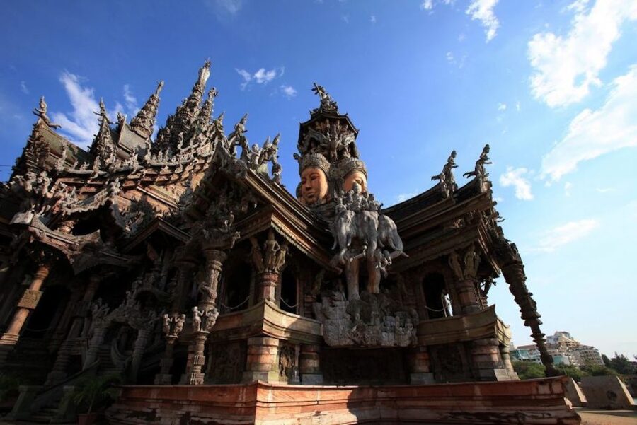 Pattaya: The Sanctuary of Truth Discounted Admission Ticket - The four cultural wings and the meaning of the carvings
