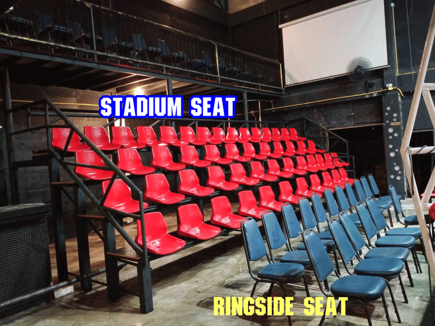 Phang-nga: Khao Lak Boxing Stadium Muay Thai - Choosing between standard and ringside seating