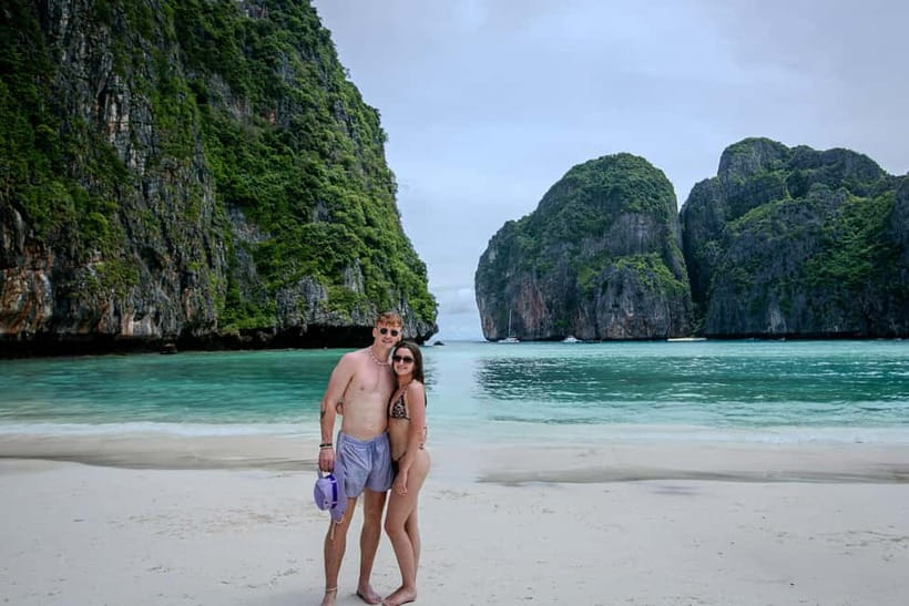 Phi Phi: 7 Island Longtail Boat Snorkeling Tour with Sunset - Monkey Beach and Viking Cave