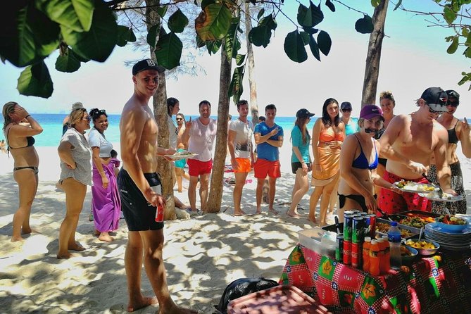 Phi Phi Early Bird & 4 Islands - Day Tour by Speedboat From Krabi - Bamboo Island combines lunch and beach time