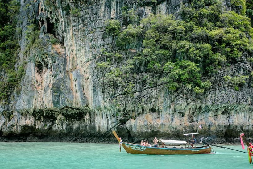 Phi Phi: Half Day Long Tail Boat to Maya Bay - Pileh Lagoon: the main swimming and snorkeling stop