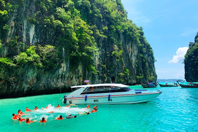 Phi Phi Islands Speedboat Day Trip from Phuket with Lunch - Pileh Lagoon and the optional long-tail boat