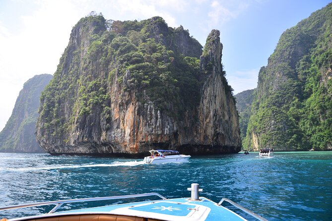 Phi Phi, Maya Bay, & Khai Islands Premium Trip from Phuket - Phi Phi Leh and the first Maya Bay views