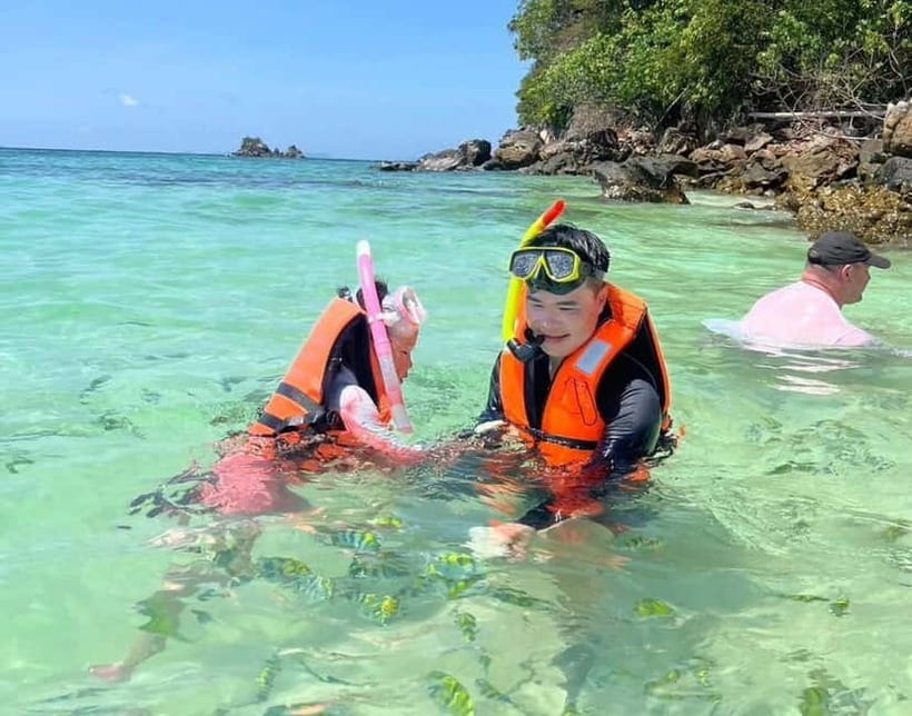 Phuket: 3 Khai Islands Tour- Snorkel & Relax (Half/Full Day) - Transfers, breakfast, and the speedboat ride