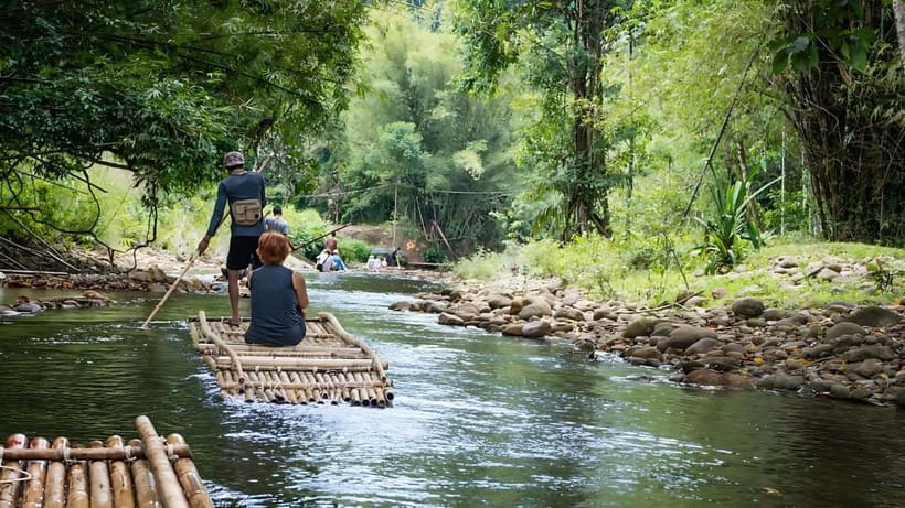 Phuket: Bamboo Rafting & ATV Ride (Optional) - The quiet pleasure of bamboo rafting