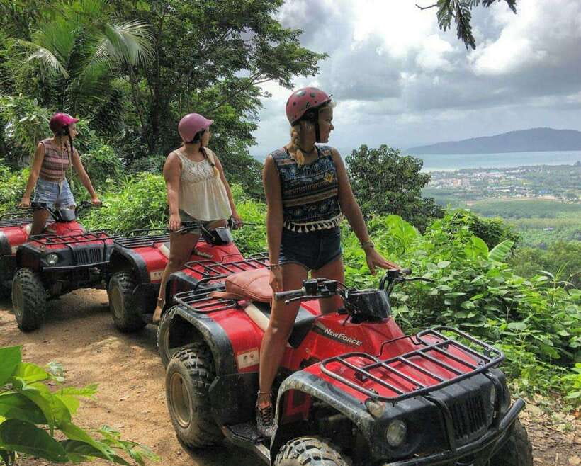 Phuket: Big Buddha Viewpoint ATV Tour and Zipline Adventure - How the Day Runs From Pickup to Return