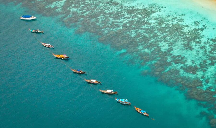 Phuket: Coral Island Snorkeling & Promthep Sunset Dinner - Promthep Cape at Golden Hour