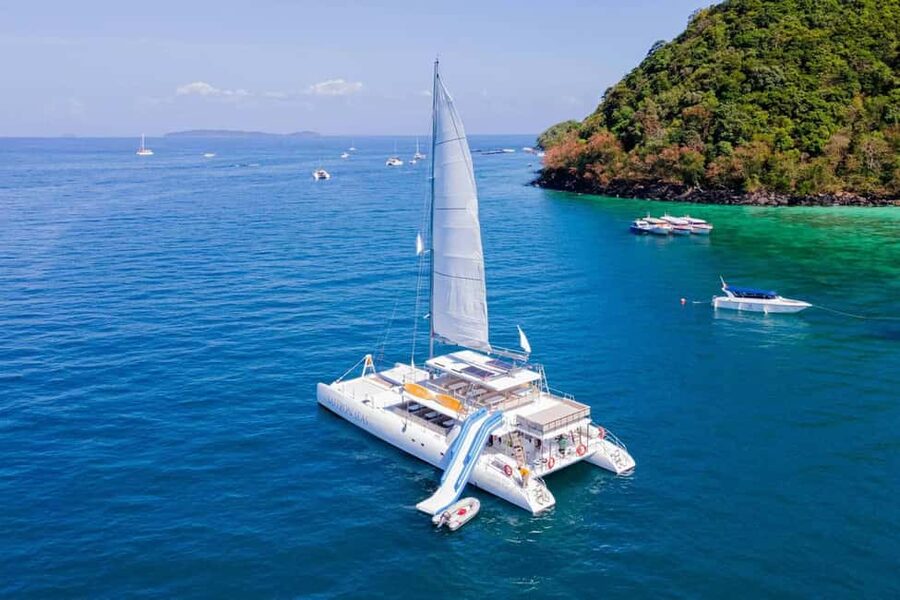 Phuket: Coral Island Snorkeling & Promthep Sunset Dinner - From Hotel Lobby to Chalong Pier
