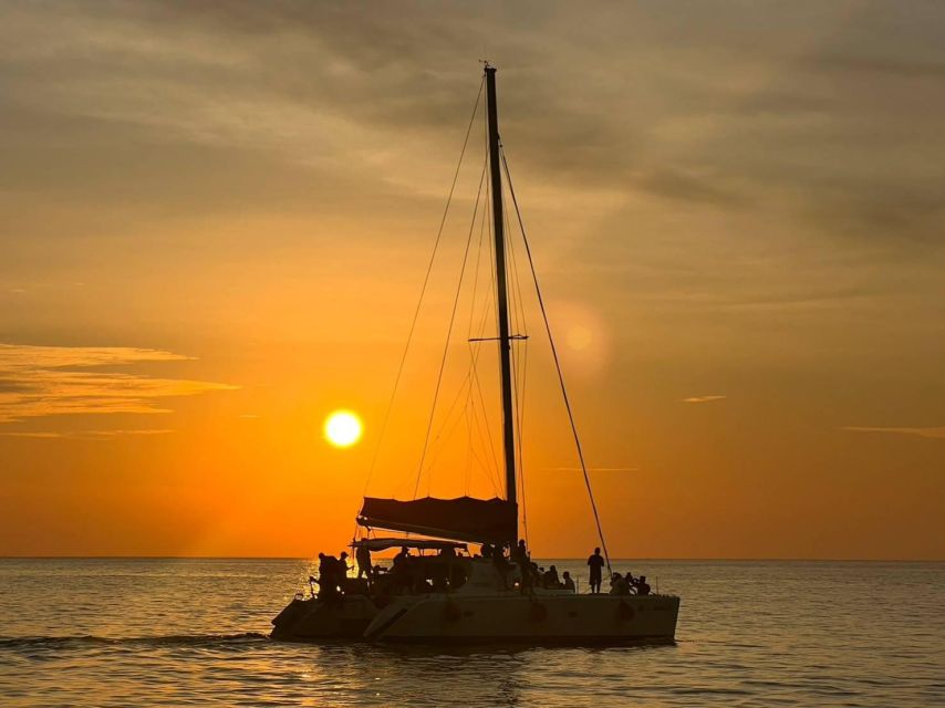 Phuket: Coral Island & Sunset Dinner by Sailing Catamaran - Koh Hey gives you three hours on paper, not always in practice